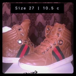 Gucci sneakers with original box size 27 (10.5c)